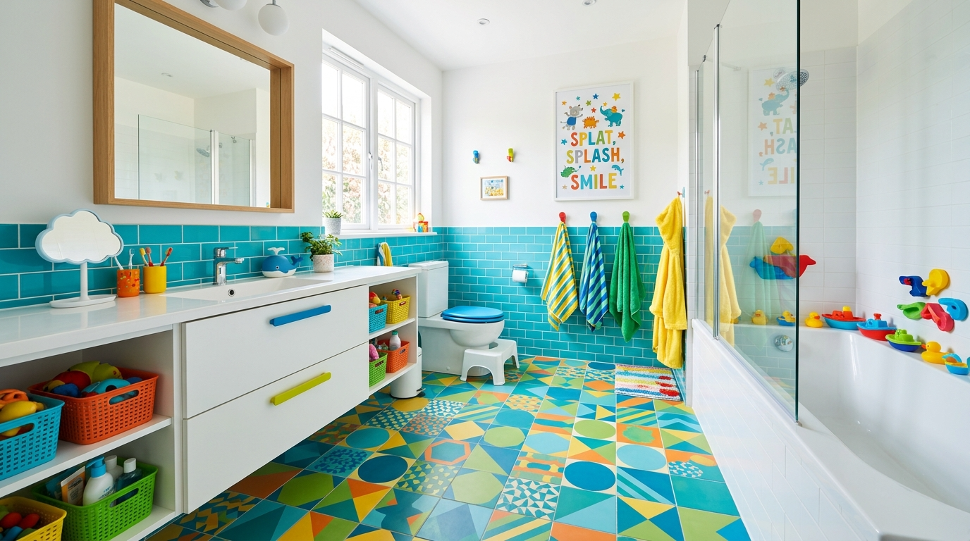 Use a bath mat that is soft, safe, and washable